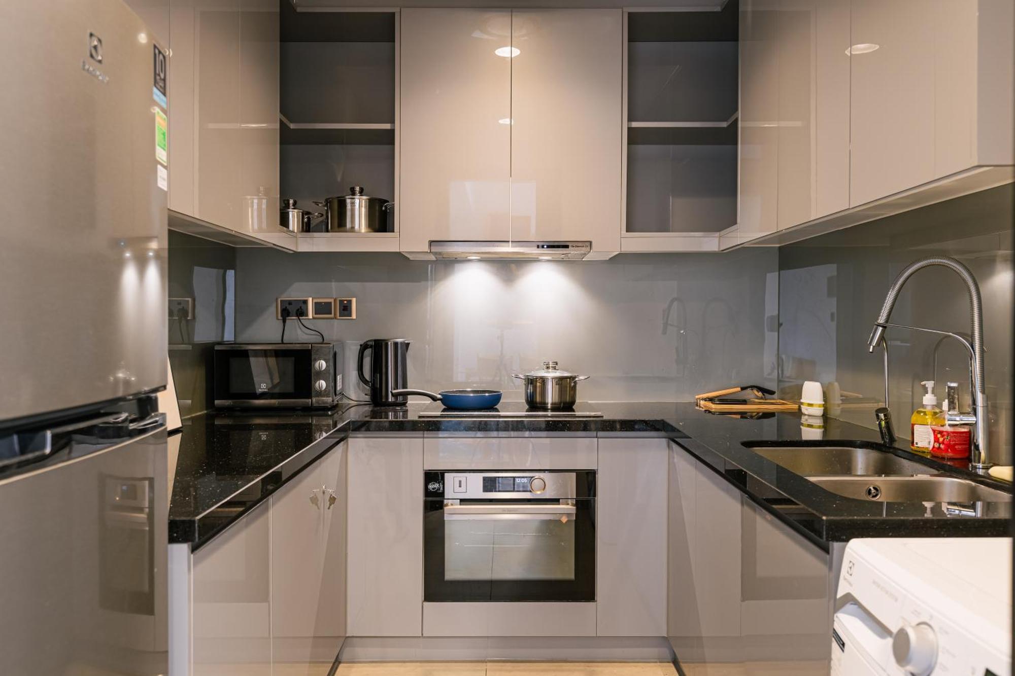 Exclusive 2-3 Bedroom Apartment In District 1 Free Pool Gym Sauna Ho Chi Minh-Byen Eksteriør billede