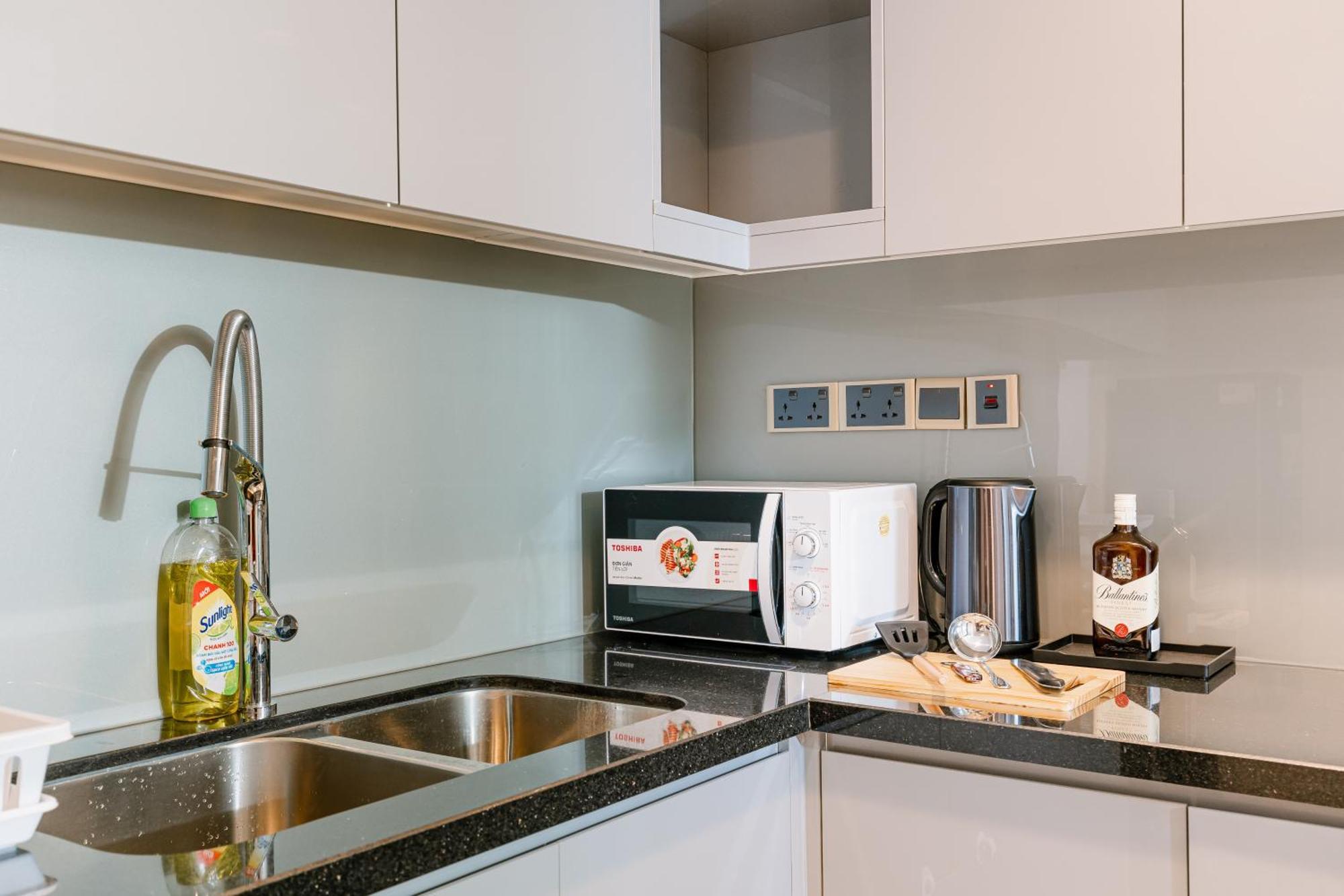 Exclusive 2-3 Bedroom Apartment In District 1 Free Pool Gym Sauna Ho Chi Minh-Byen Eksteriør billede